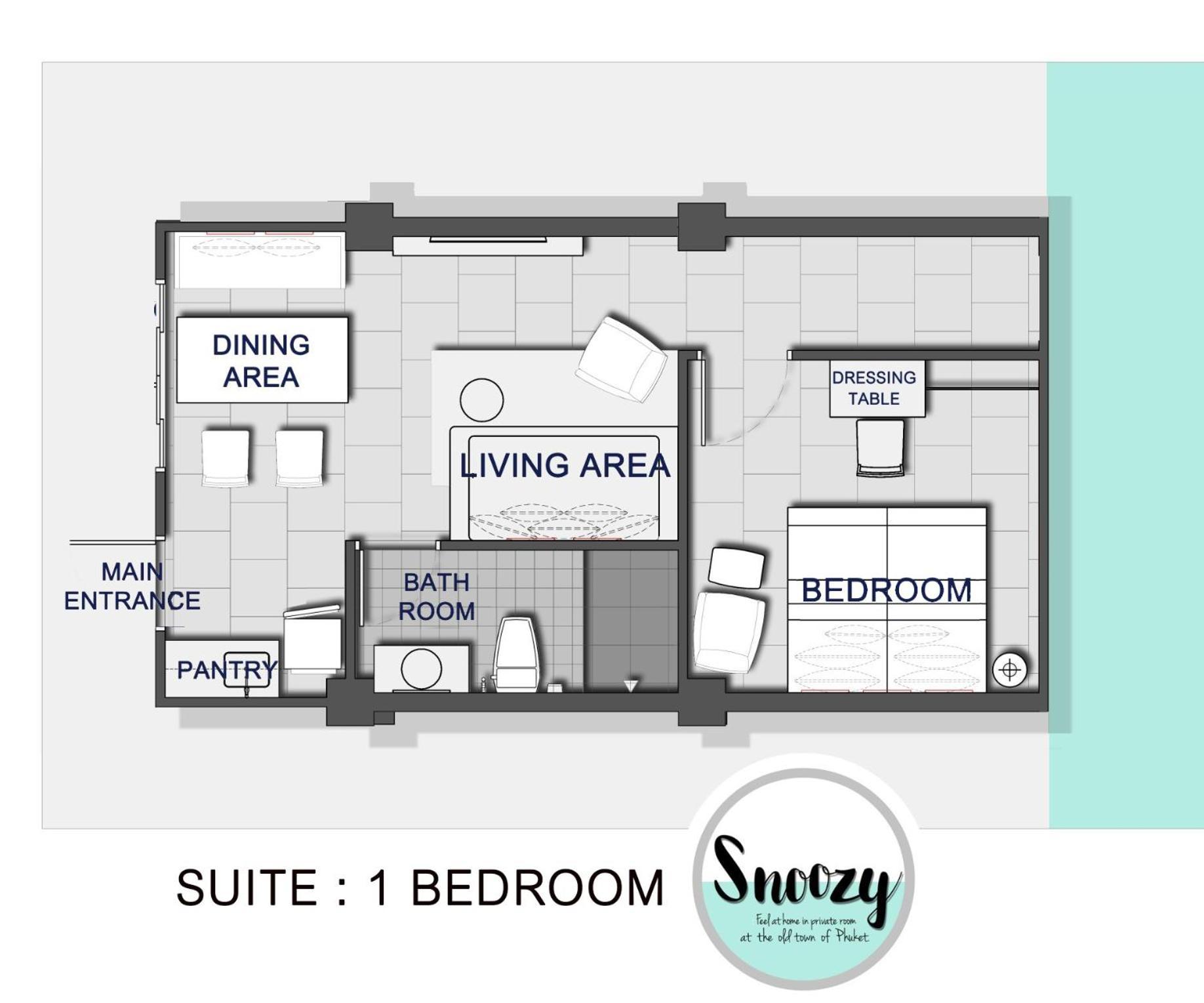 Snoozy Guesthouse Phuket Dış mekan fotoğraf