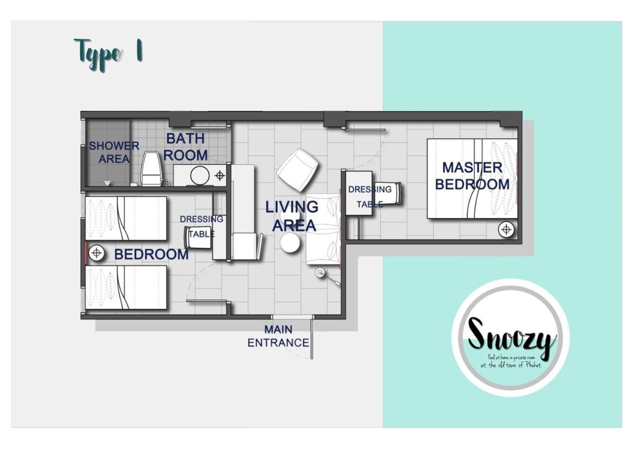 Snoozy Guesthouse Phuket Dış mekan fotoğraf